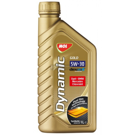 MOL Dynamic Gold 5W-30 syntetický motorový olej